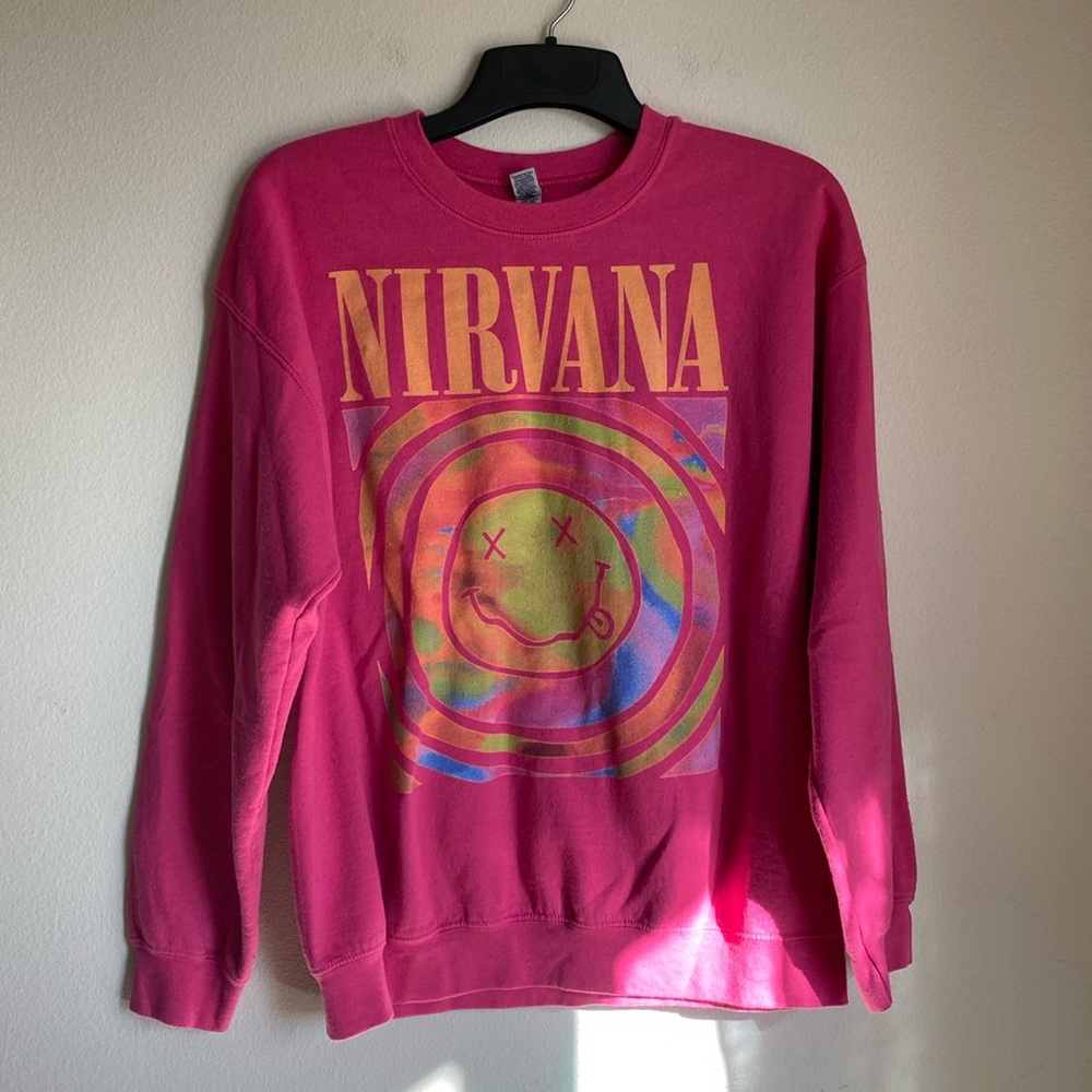 Gildan Nirvana Sweatshirt Size L